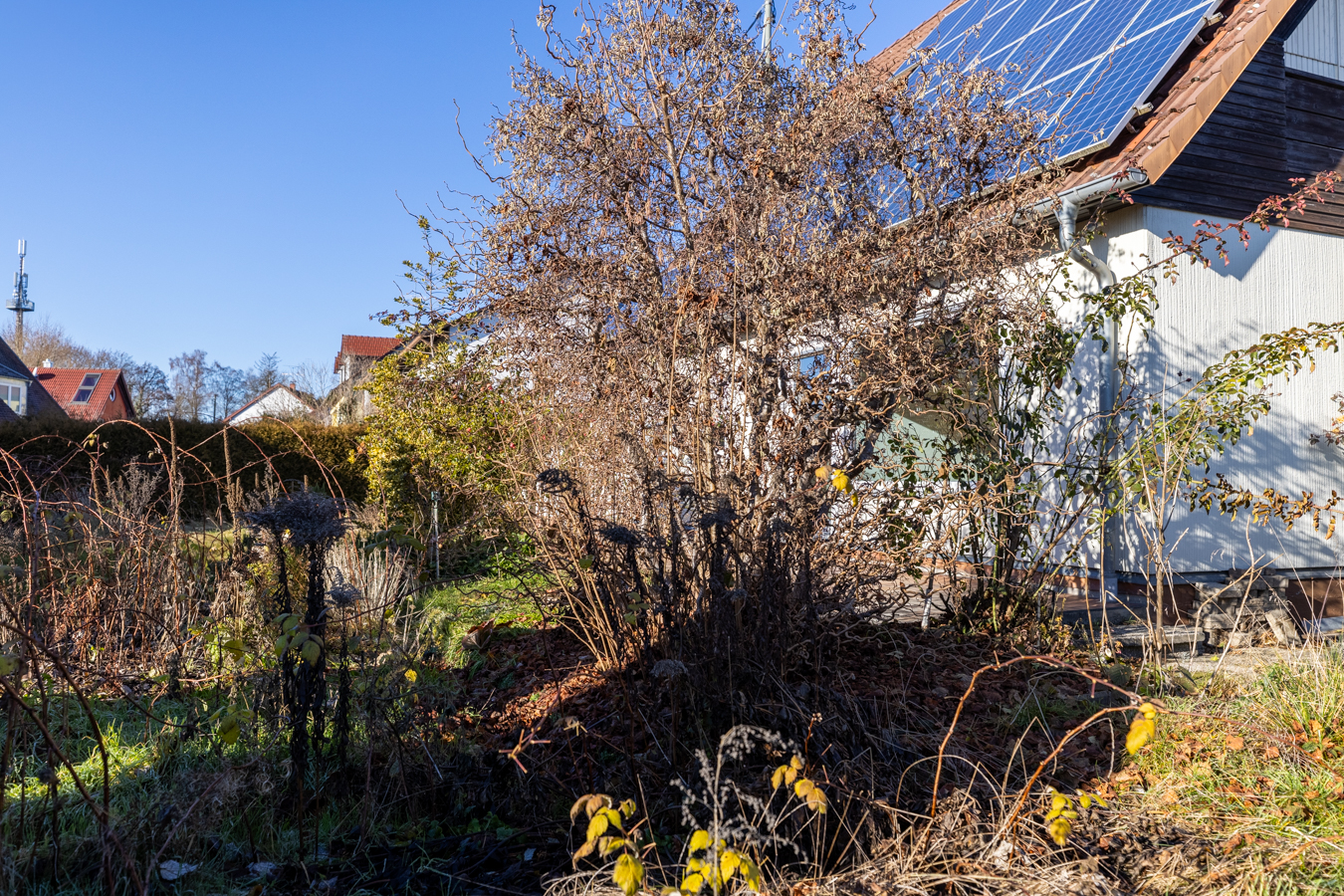 Handwerker-Projekt zur Renovierung (OKAL-Fertighaus mit PV-Anlage)