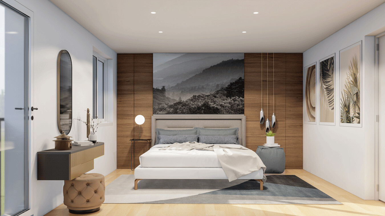 Innansicht - Schlafzimmer