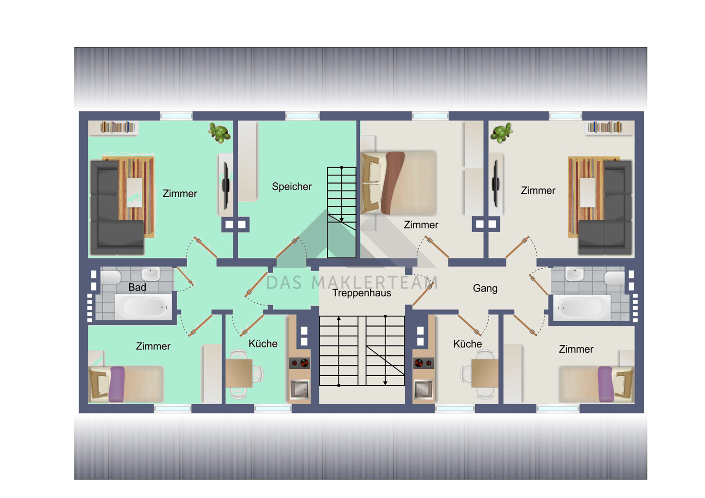 Grundriss Dachgeschoss
