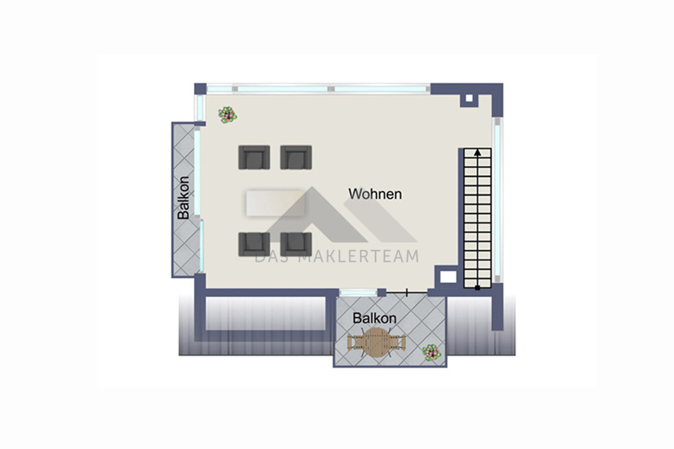 Wohnbereich und Freisitz (E4)