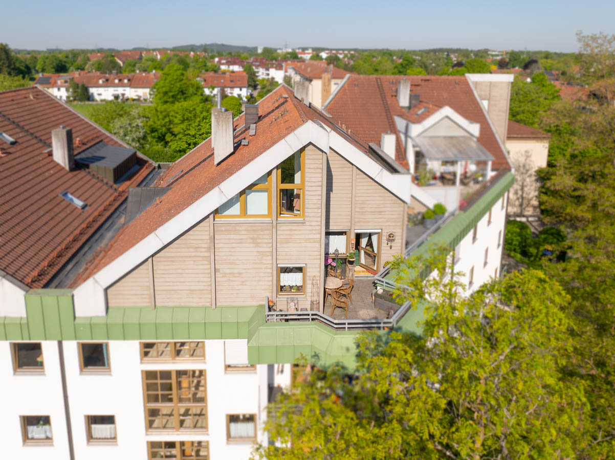 Wohntraum über Landsbergs Dächern